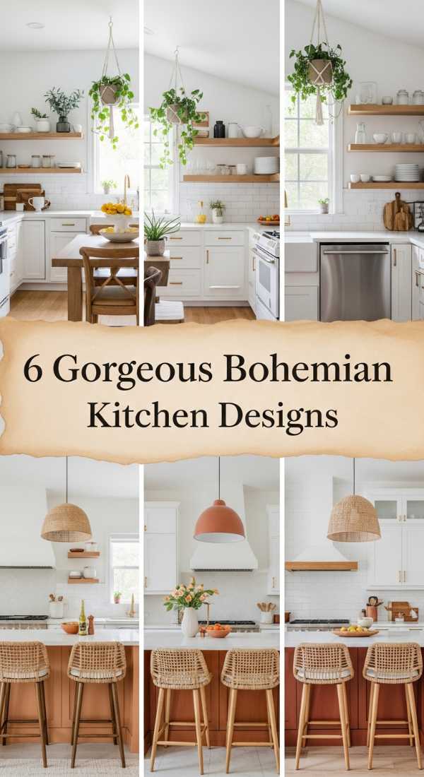 From Desert Dreams to City Living: Mastering the Modern Organic Look 6 Gorgeous Bohemian Kitchen Designs 6a0ea7e6b4b24