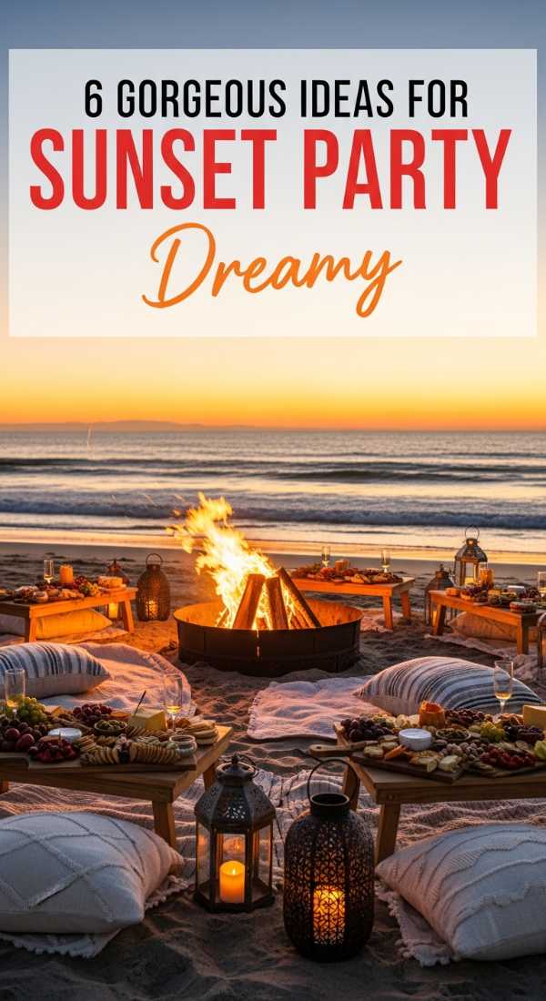6 Gorgeous Ideas For Sunset Party Decorations 6a0577a868996