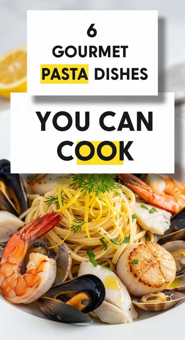 6 Gourmet Pasta Dishes You Can Cook 6a1097a8e4edd