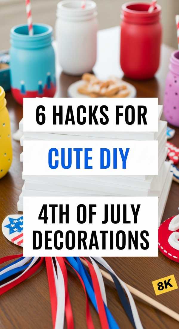 6 Hacks For Cute Diy 4th Of July Decorations 6a057da959f0c