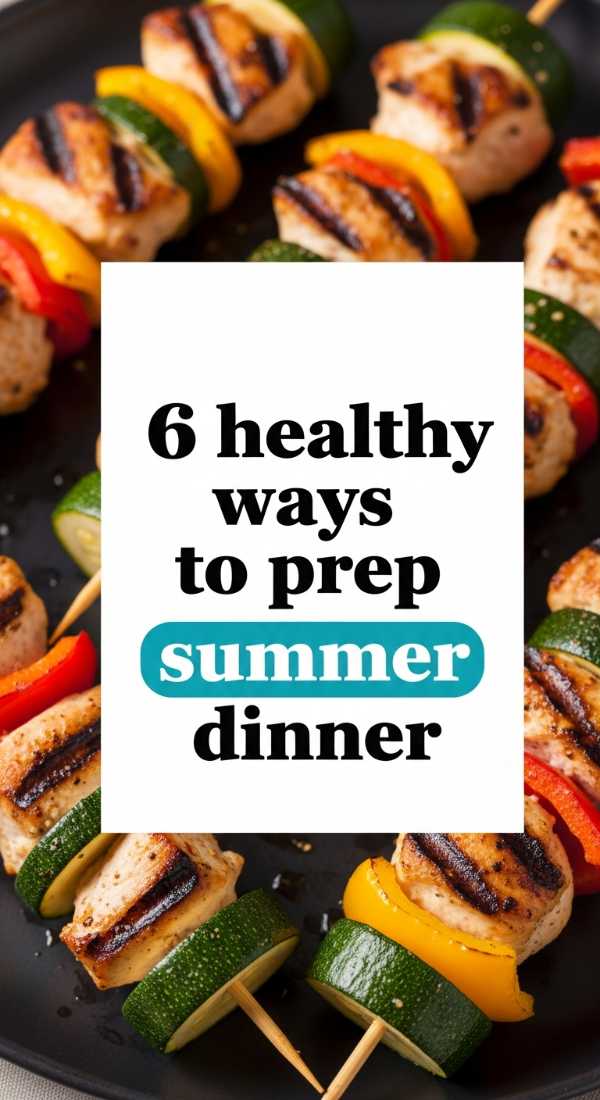 6 Healthy Ways To Prep Summer Dinner 6a10d182e4a45