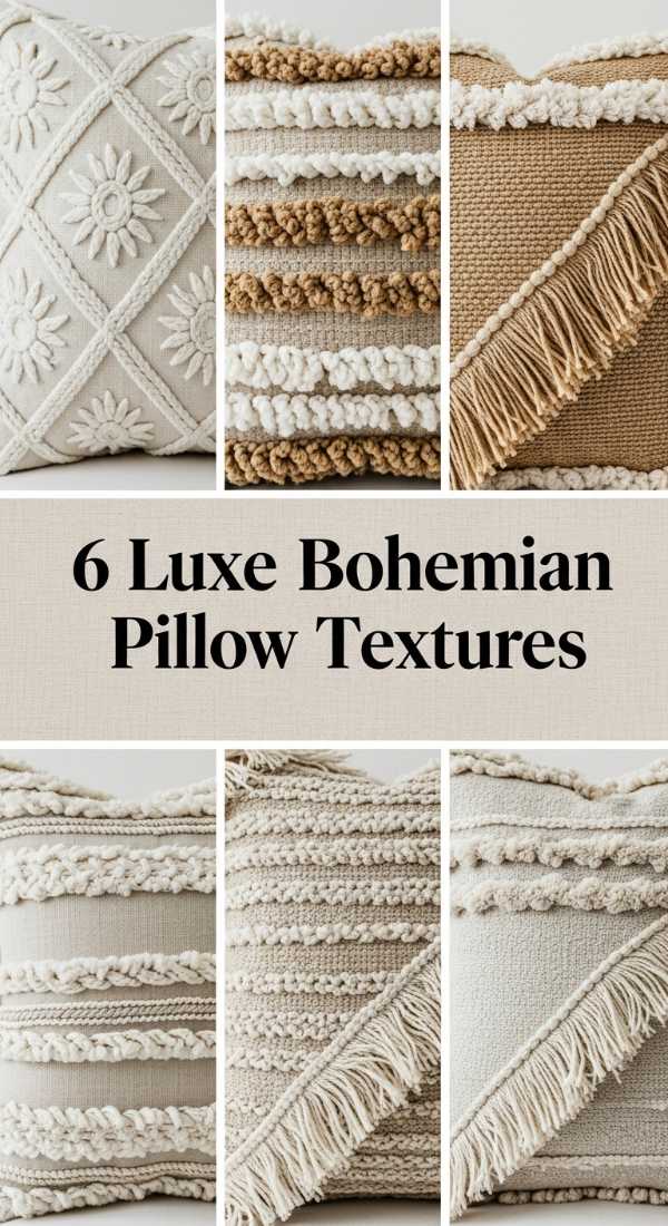 6 Luxe Bohemian Pillow Textures 6a0ea16bcccc8