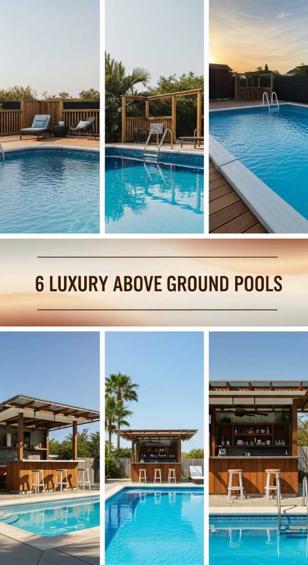 6 Luxury Above Ground Pools 6a04b3a367e30