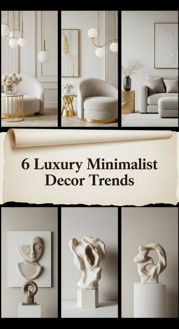 6 Luxury Minimalist Decor Trends 6a0e9ef7c0d9b