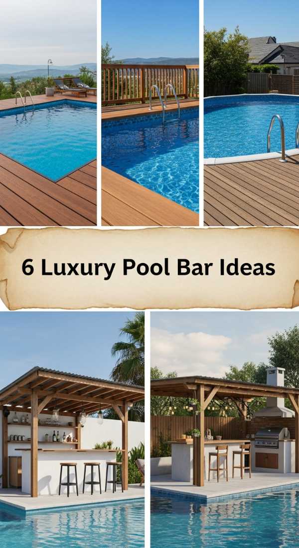 6 Luxury Pool Bar Ideas 6a04baea71377