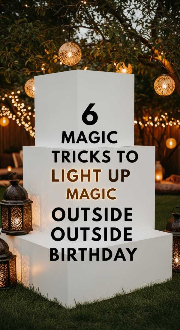 6 Magic Tricks To Light Up Your Outside Birthday 6a021b265139d