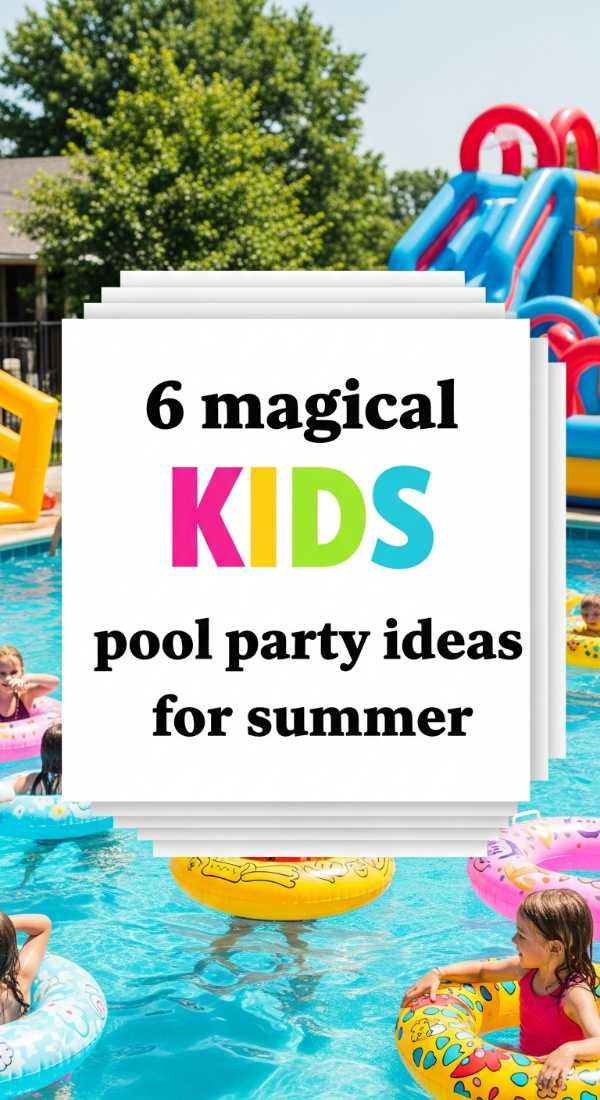 How to Throw a Legendary Summer Pool Party Everyone Will Talk About 6 Magical Kids Pool Party Ideas For Summer 6a0de7699648b