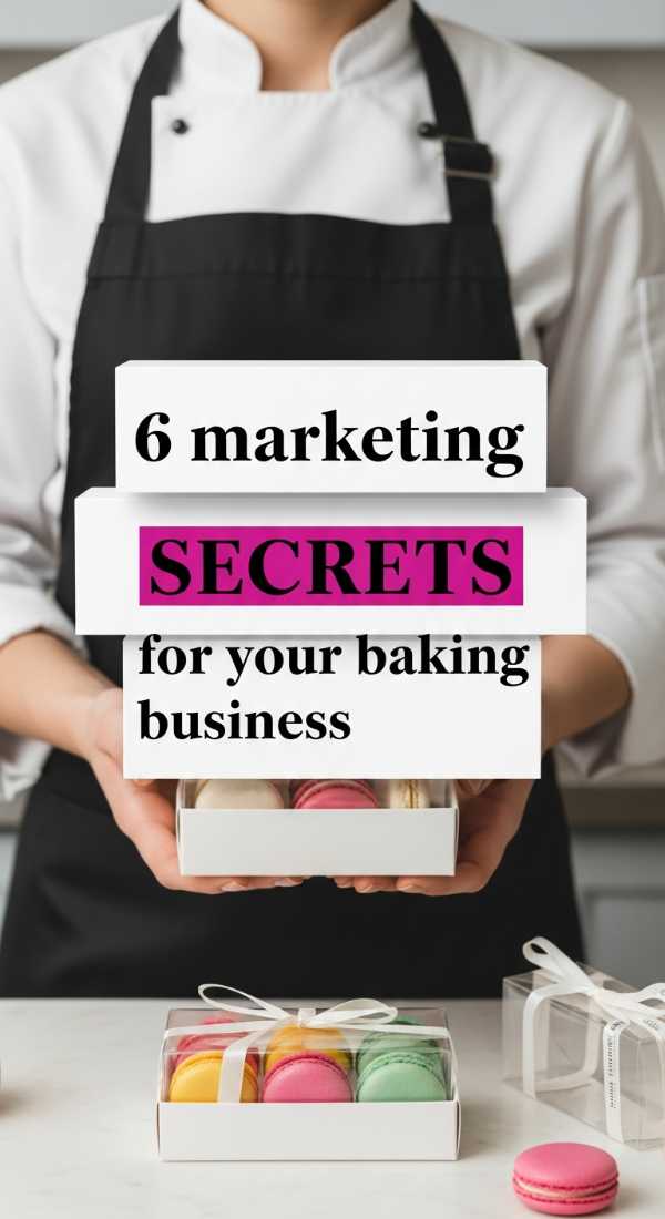 6 Marketing Secrets For Your Baking Business 6a0170bfc7a8c