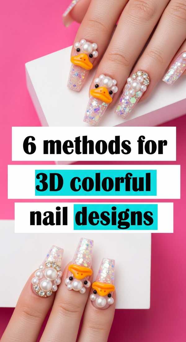 Chaos to Couture: How to Master the Colorful Junk Nail Trend 6 Methods For 3d Colorful Nail Designs 6a0f0b7b08f79