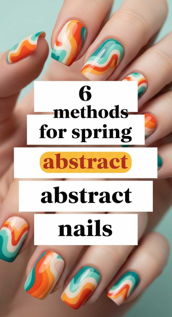 6 Methods For Spring Abstract Nails 69fb9885c2f23