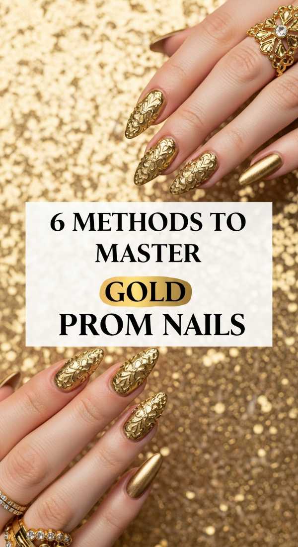 Steal the Spotlight: Must-Have Prom and Spring Nail Designs for 2026 6 Methods To Master Gold Prom Nails 69ff5aaba65d5