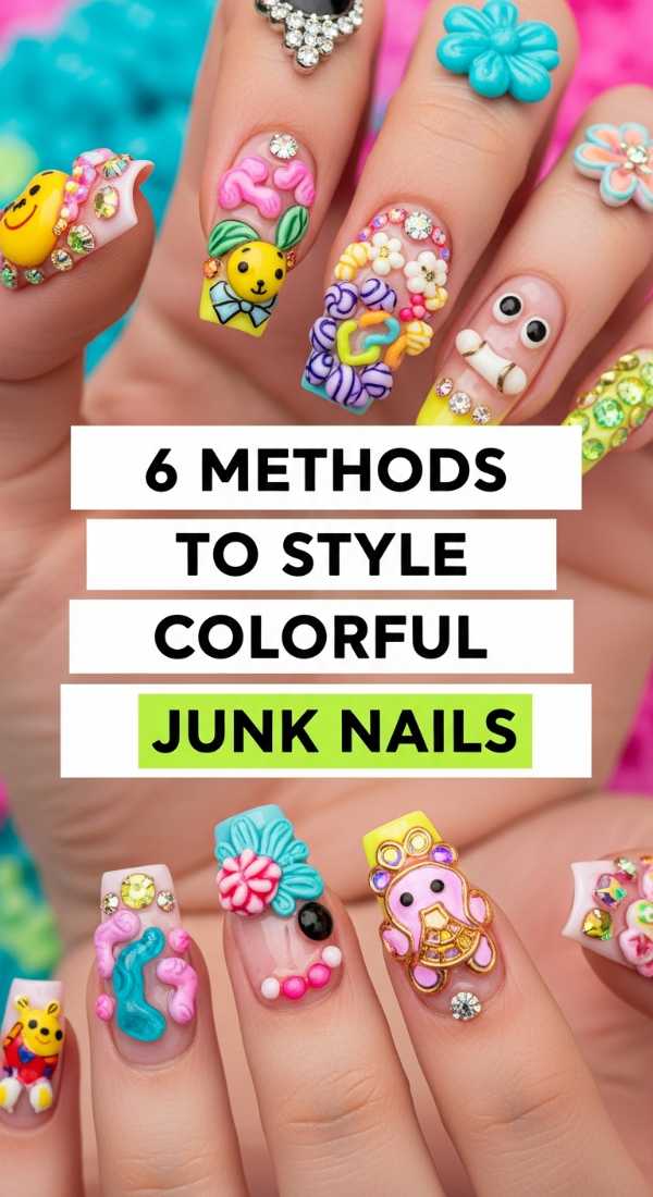 6 Methods To Style Colorful Junk Nails 6a0f0ba1d459d
