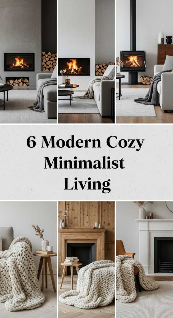 6 Modern Cozy Minimalist Living 6a1b22a9a7715