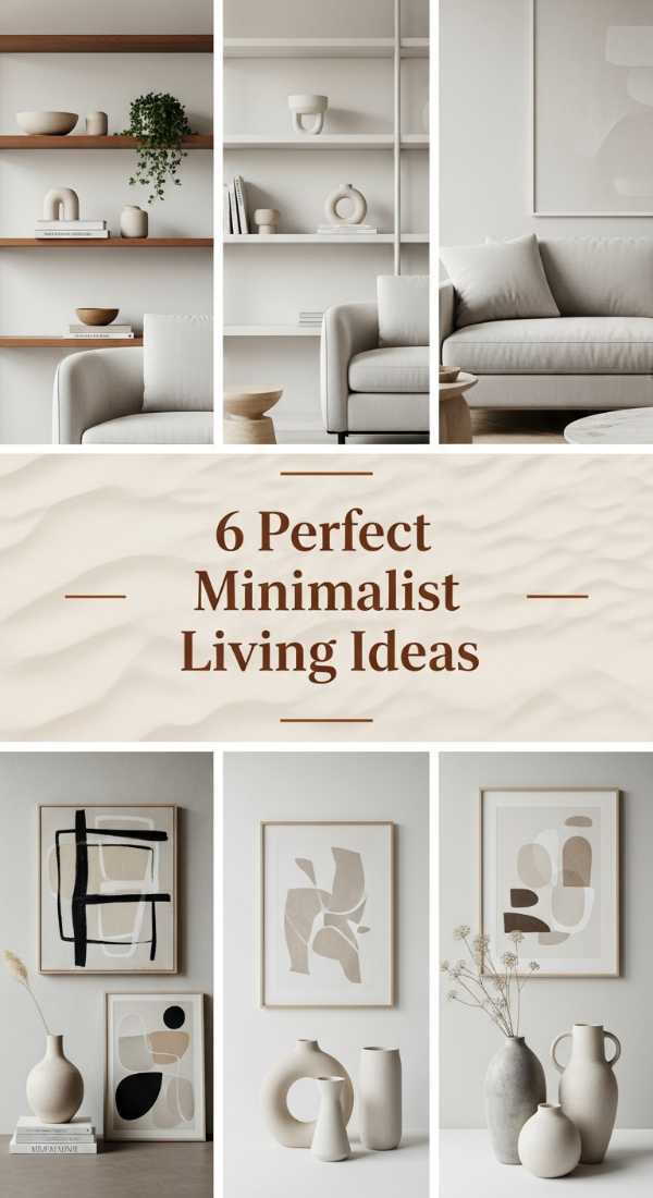 6 Perfect Minimalist Living Ideas 6a1b2290c1b55