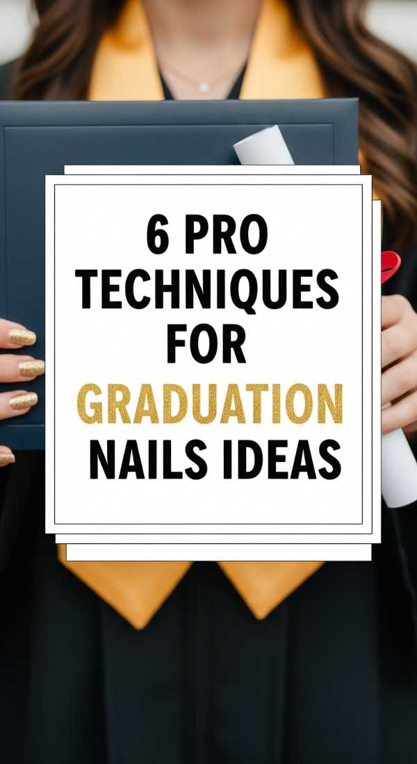 6 Pro Techniques For Graduation Nails Ideas 6a059b356c49c