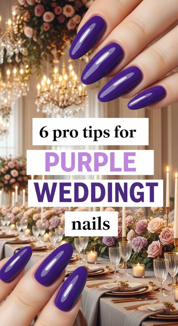 6 Pro Tips For Purple Wedding Guest Nails 6a021e6904ddc
