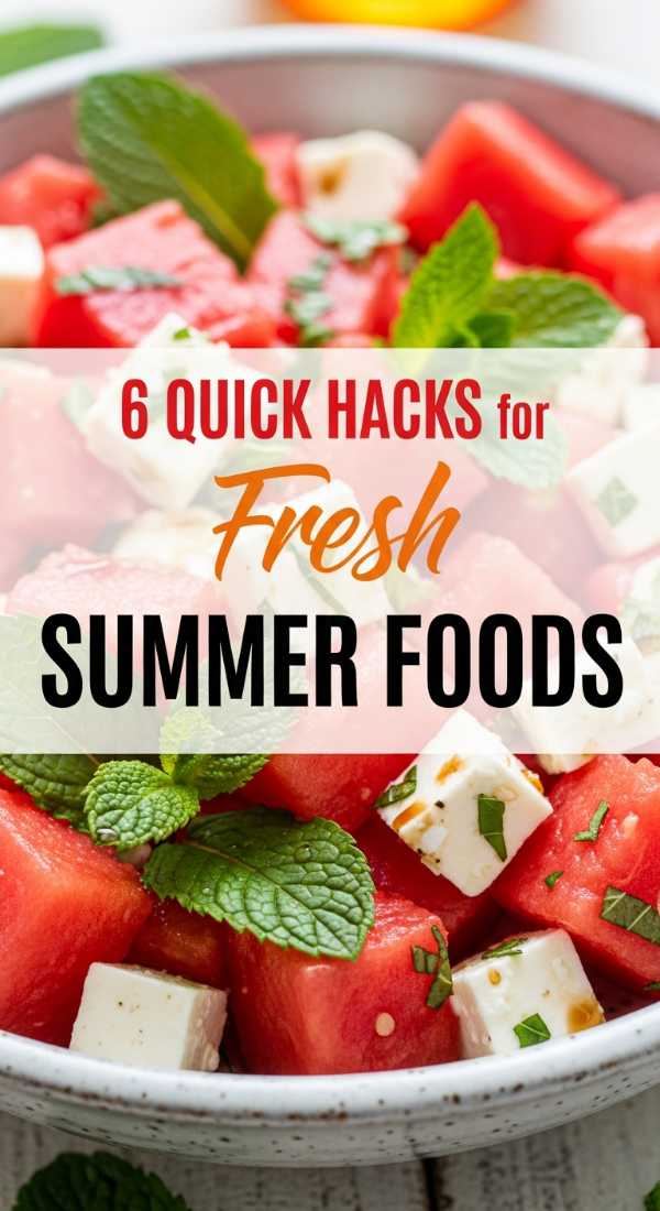 6 Quick Hacks For Fresh Summer Foods 6a045a8947aa6