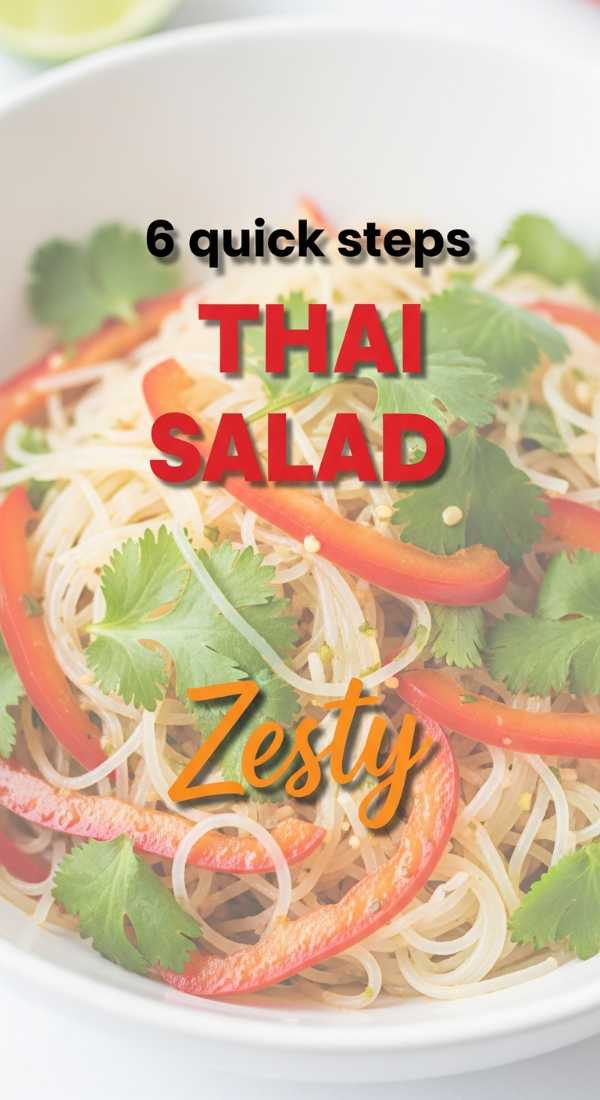 The Pasta Bible: Elevating Your Dinner with Ultimate Sauce Combos 6 Quick Steps For Spicy Thai Pasta Salad 6a1499d624cf3