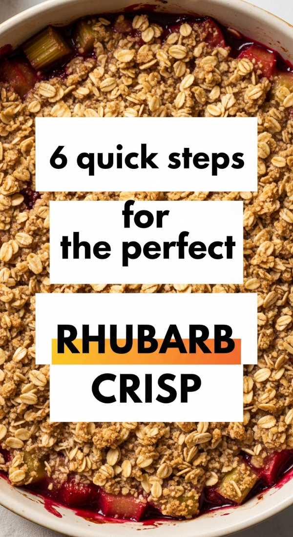 6 Quick Steps For The Perfect Rhubarb Crisp 69fd8a91e2feb
