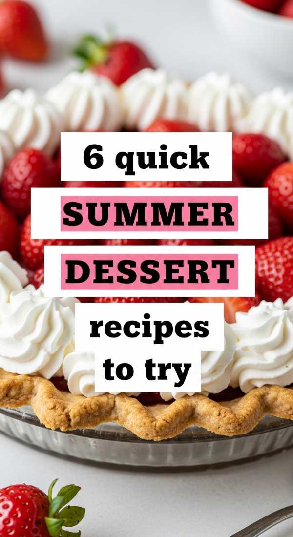 Beat the Heat: Your Guide to Effortless Summer Entertaining 6 Quick Summer Dessert Recipes To Try 6a00181f60b0d