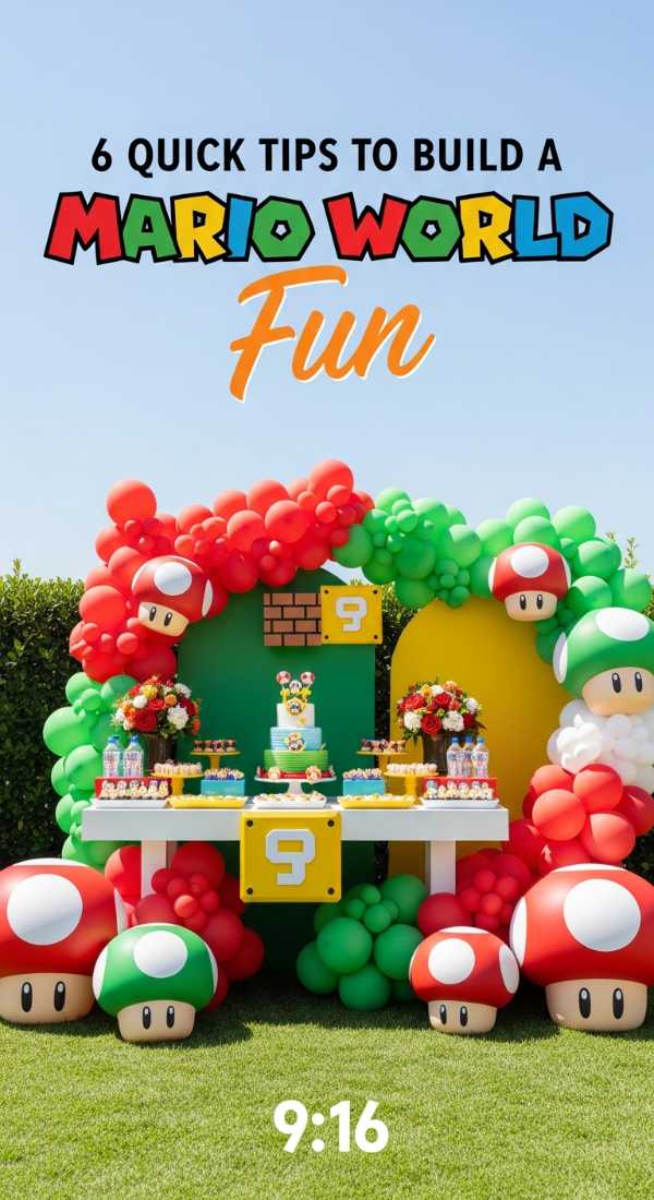 6 Quick Tips To Build A Mario Birthday World 6a03131844d81