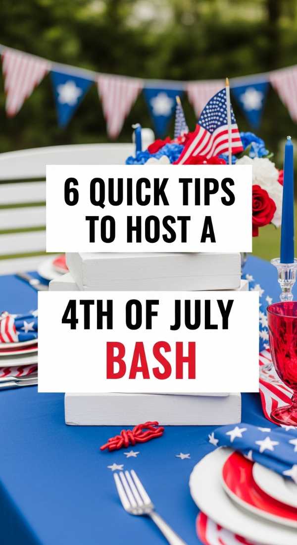 6 Quick Tips To Host A 4th Of July Bash 69f47eebcedaa