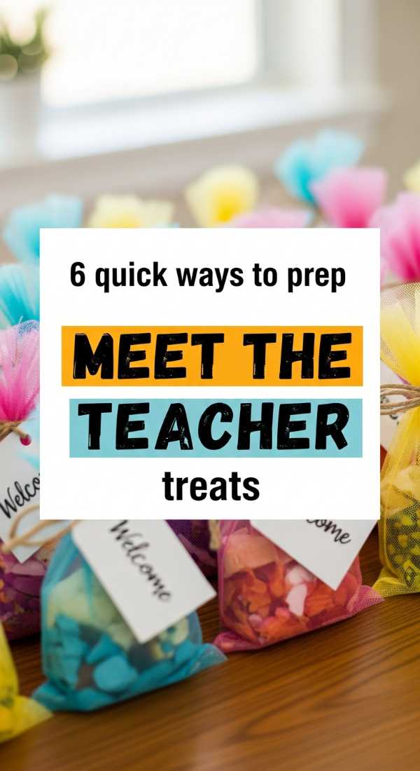 The Ultimate Teacher Appreciation Gift Guide: Creative & Budget-Friendly 6 Quick Ways To Prep Meet The Teacher Treats 6a057d9bc8f44