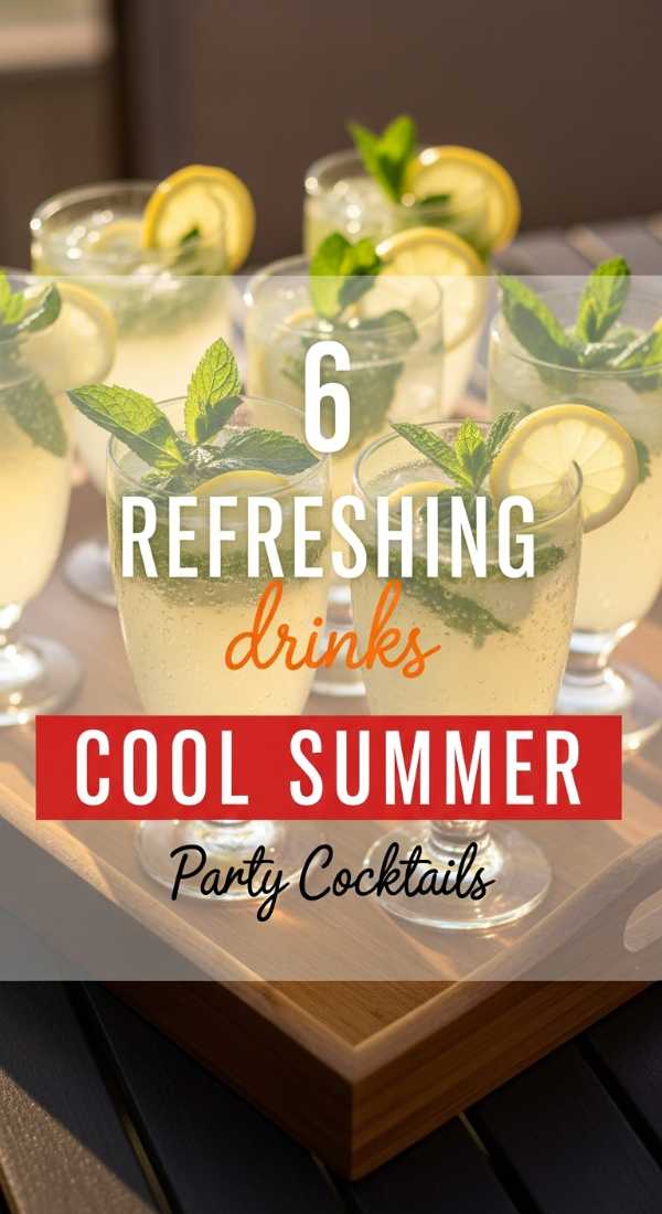 6 Refreshing Drinks For A Cool Summer Party 6a0577b2c1609