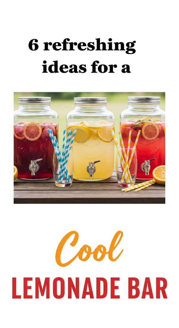 6 Refreshing Ideas For A Cool Lemonade Bar 6a0031c44c8af