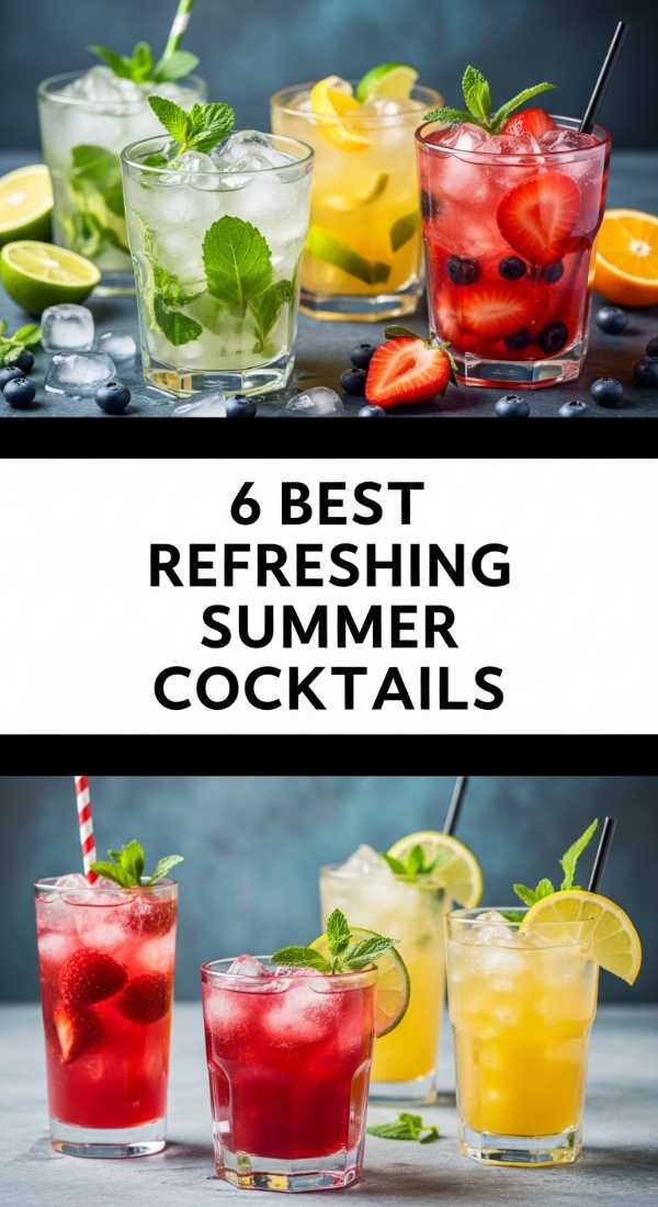 6 Refreshing Summer Cocktails To Make Step By Step Guide 6a0311be43669