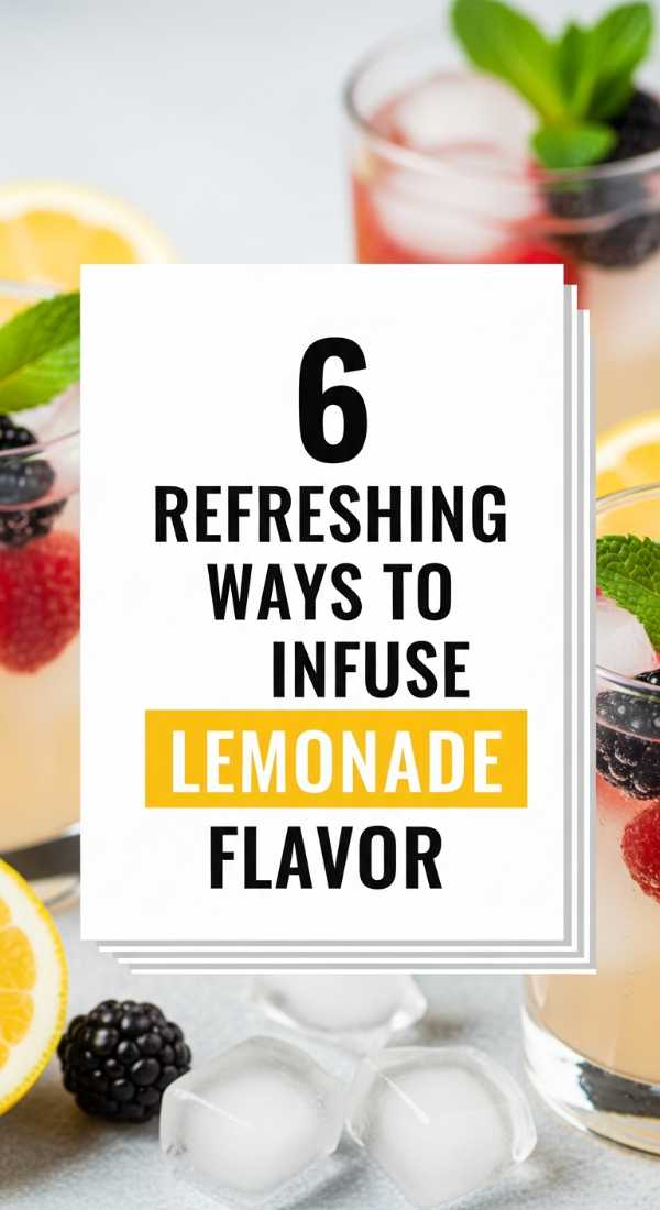 6 Refreshing Ways To Infuse Lemonade Flavor 69f47f54e02b5