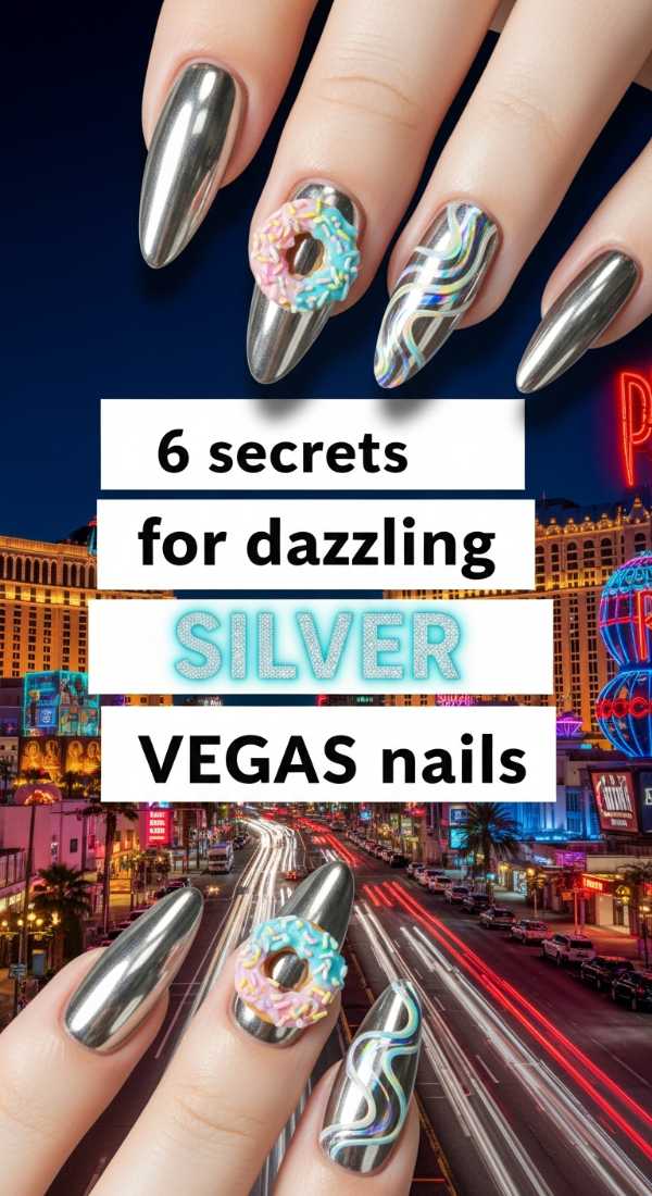 6 Secrets For Dazzling Silver Vegas Nails 6a021e67b789d