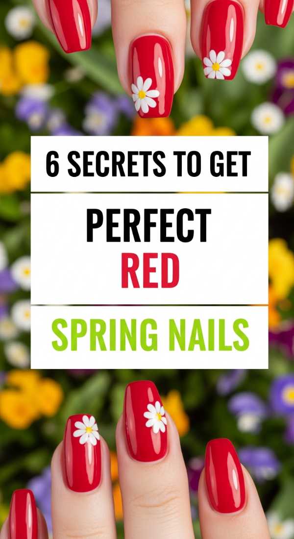 6 Secrets To Get Perfect Red Spring Nails 6a033137e63d1