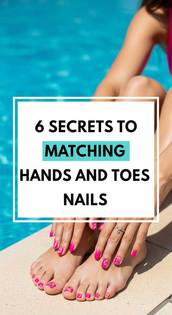 6 Secrets To Matching Hands And Toes Nails 6a059c948ac6e
