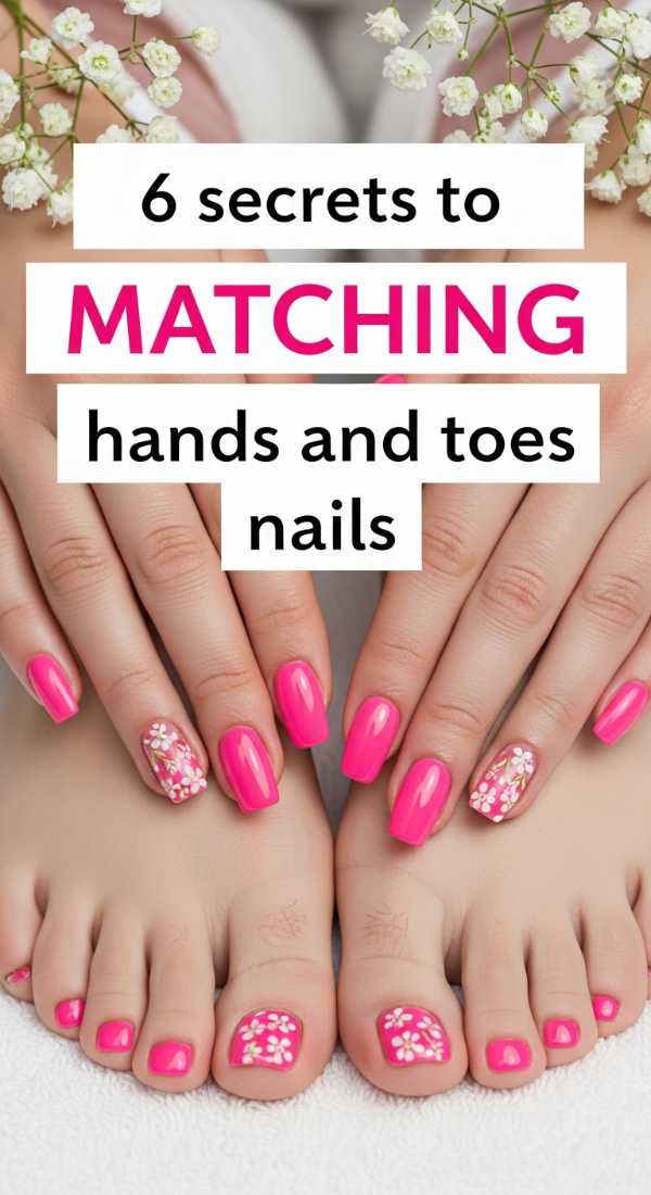 The 2026 Edit: Trendsetting Manicures You’ll Be Seeing Everywhere 6 Secrets To Matching Hands And Toes Nails 6a059f6b5181e