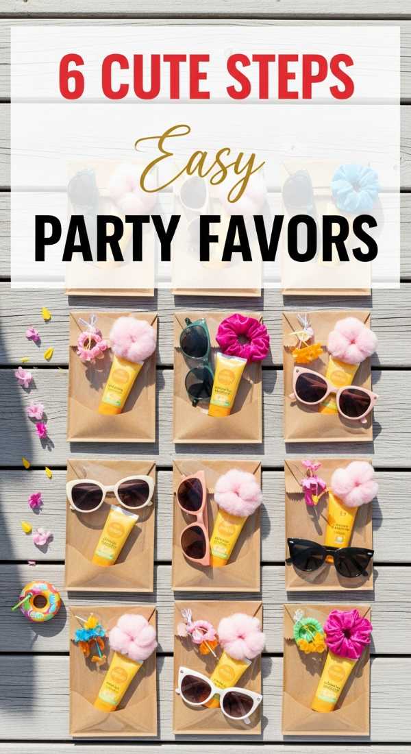 6 Simple Diy Steps For Pool Party Favors 6a057bde6af2f