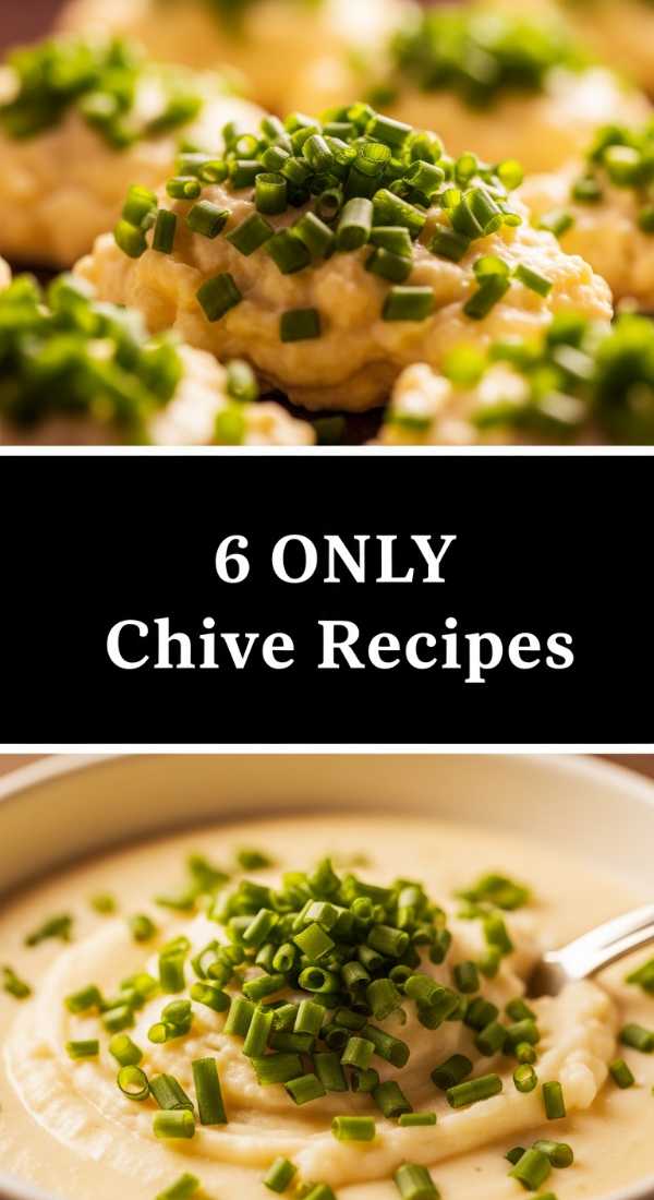 6 Simple Fresh Chive Recipe Ideas 6a0df30b0eca1