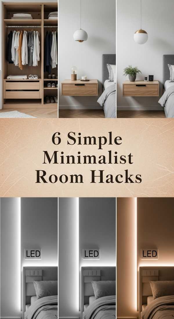 The Art of Cozy Minimalism: How to Create a Warm, Simple Home 6 Simple Minimalist Room Hacks 6a0ea14a582d4