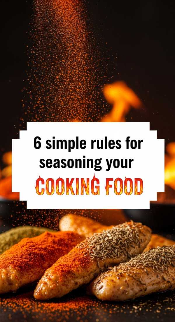 6 Simple Rules For Seasoning Your Cooking Food 69fc190dd74e9