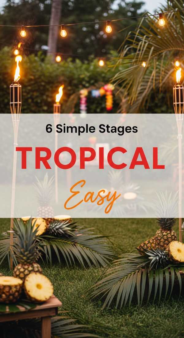 Al Fresco Magic: Unforgettable Ideas for Your Next Outdoor Bash 6 Simple Stages To Host A Tropical Luau Party 6a0031ca23a3e