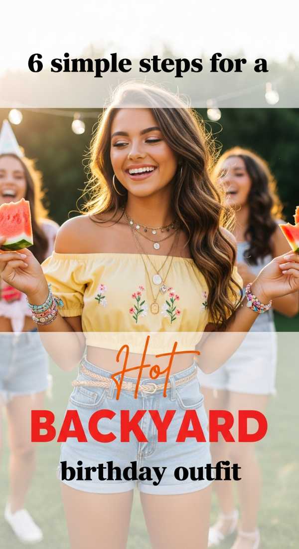 6 Simple Steps For A Backyard Birthday Outfit 69f86c608dbf2