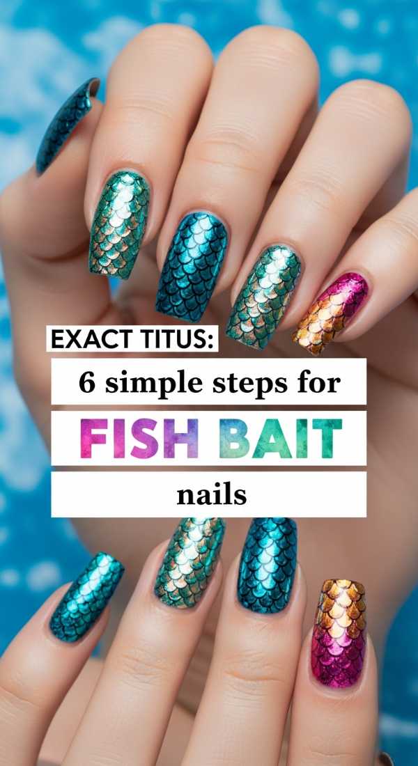 6 Simple Steps For Fish Bait Nails 6a058ded09772
