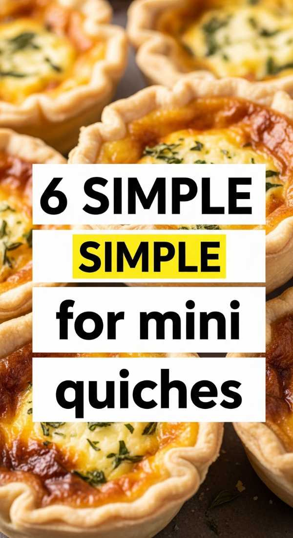 6 Simple Steps For Mini Quiches 6a142985c472d