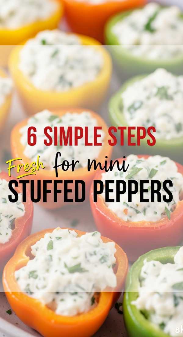 6 Simple Steps For Mini Stuffed Peppers 6a1499cd78ed9