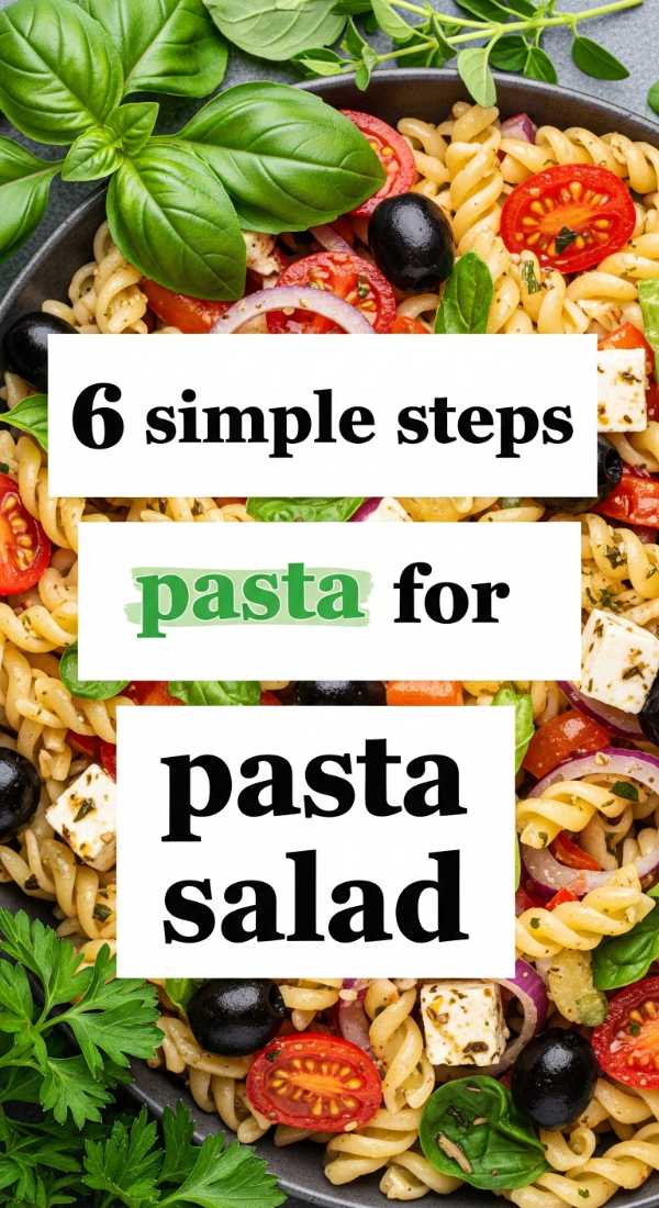 6 Simple Steps For Pasta Salad 6a070cf57c037
