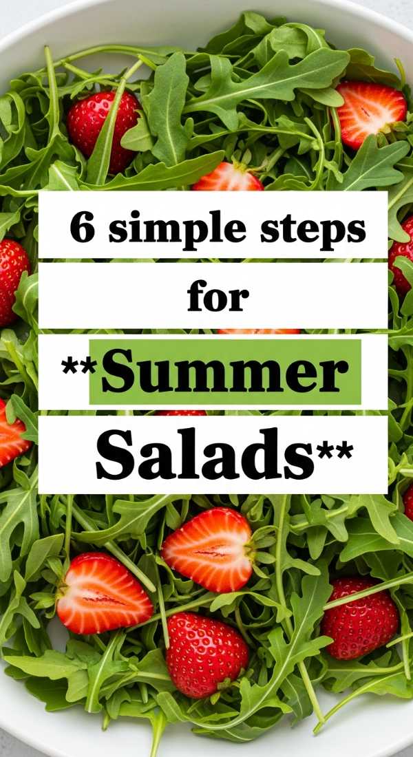 6 Simple Steps For Summer Salads 6a070b6e9e41c