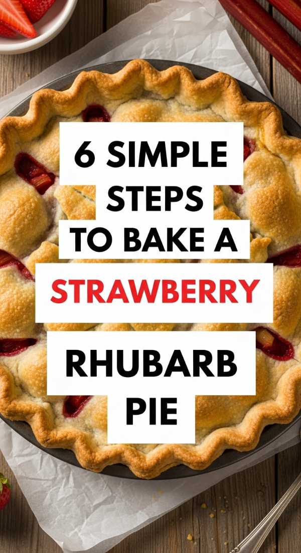 6 Simple Steps To Bake A Strawberry Rhubarb Pie 69fd8cb78cedd