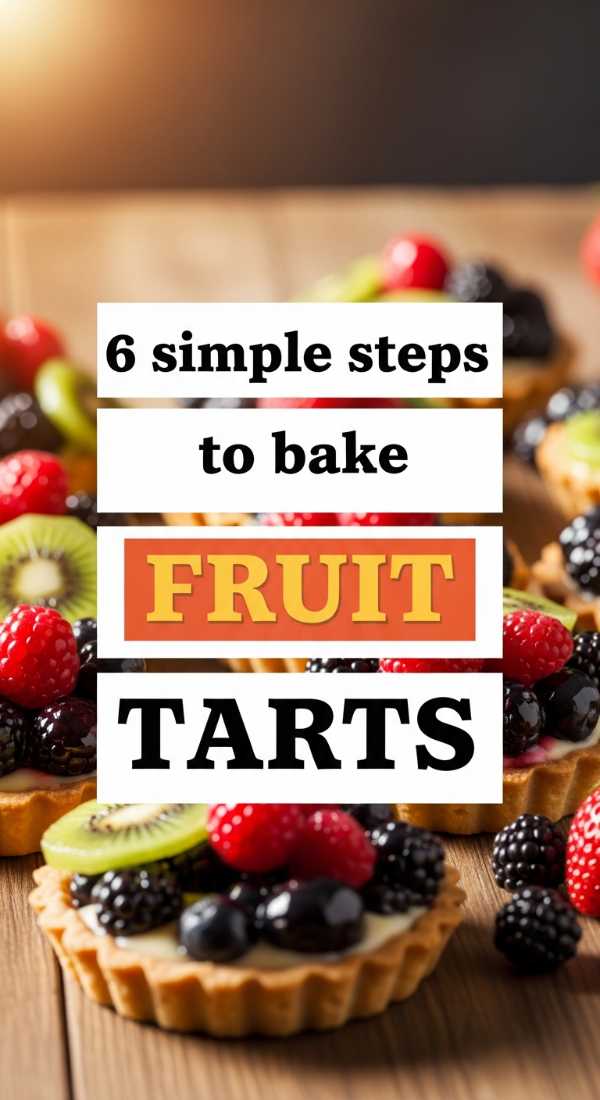 6 Simple Steps To Bake Fruit Tarts 69f59f8179e14