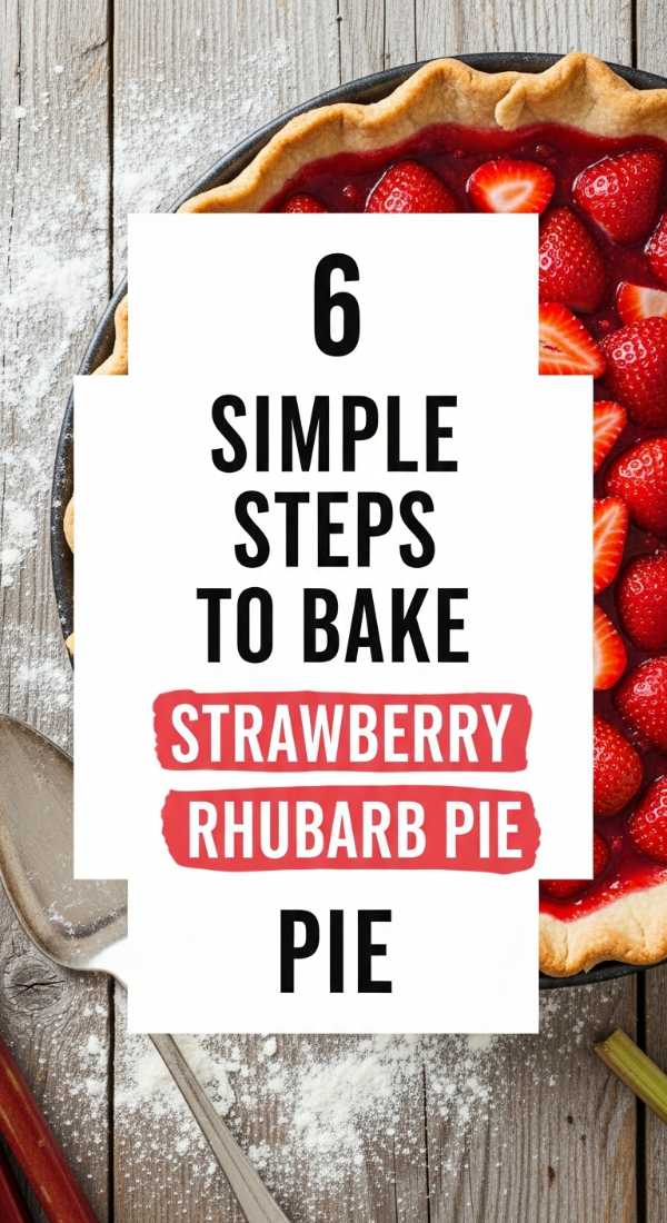 6 Simple Steps To Bake Strawberry Rhubarb Pie 69fd888a2b29b