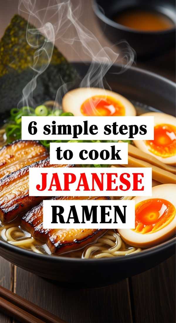 6 Simple Steps To Cook Japanese Ramen 69f442588f8e4